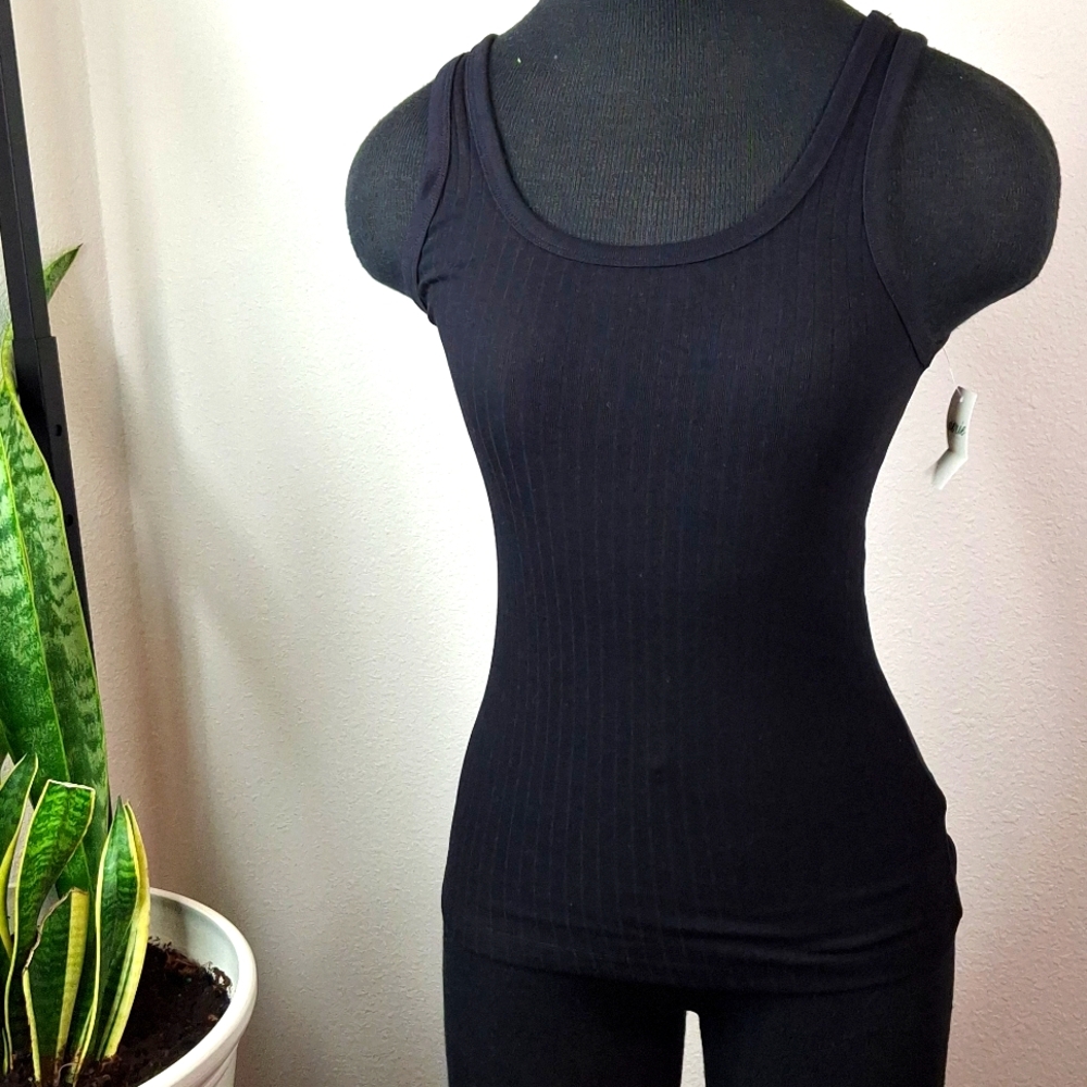 NWT Aerie Women's Black Tank Top size XS